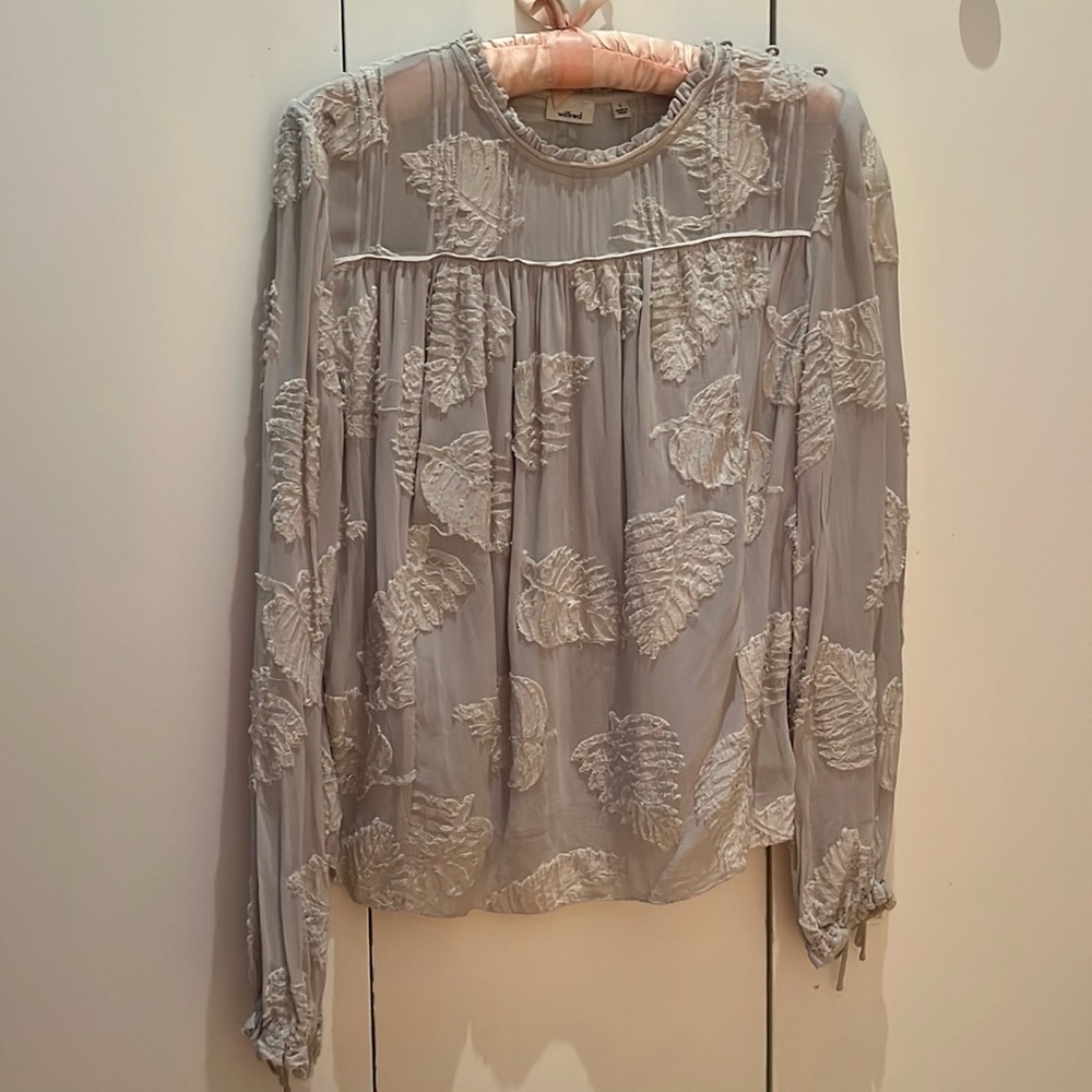 Aritzia Wilfred Lourdes Blouse, size small